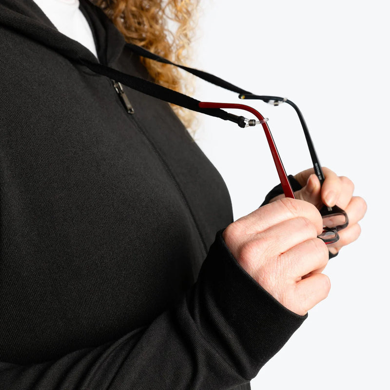 LUG - Bolero Brushed Sweater Knit Zip-Up