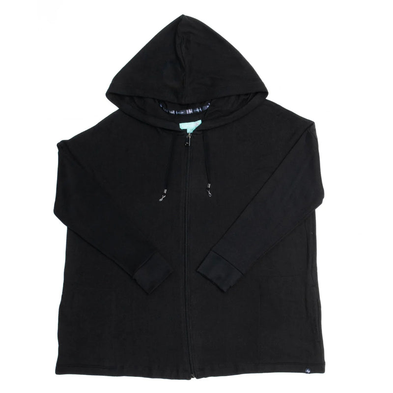 LUG - Bolero Brushed Sweater Knit Zip-Up