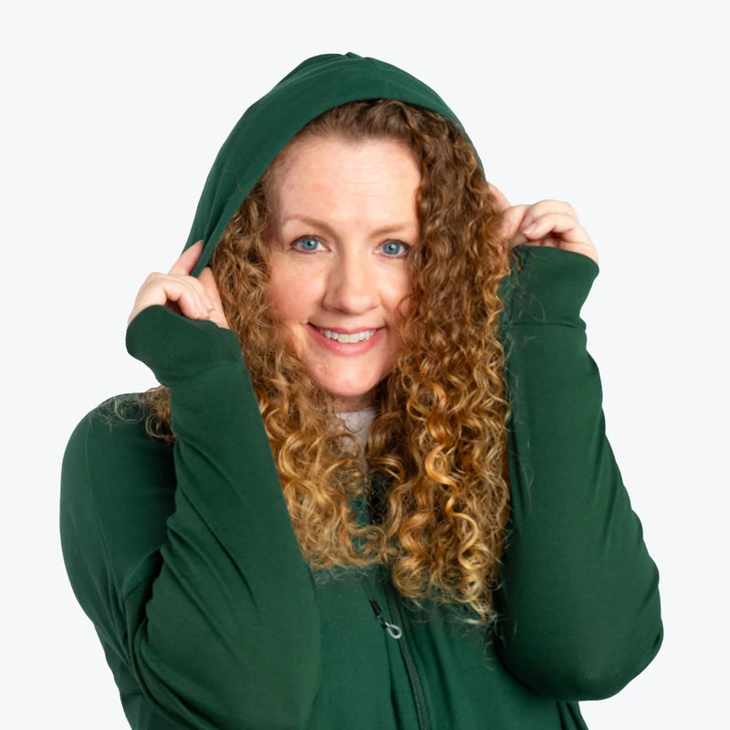 LUG - Bolero Brushed Sweater Knit Zip-Up