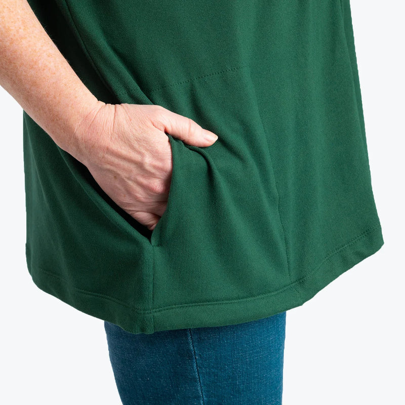 LUG - Bolero Brushed Sweater Knit Zip-Up