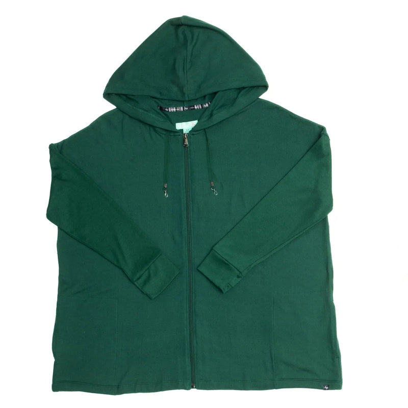 LUG - Bolero Brushed Sweater Knit Zip-Up