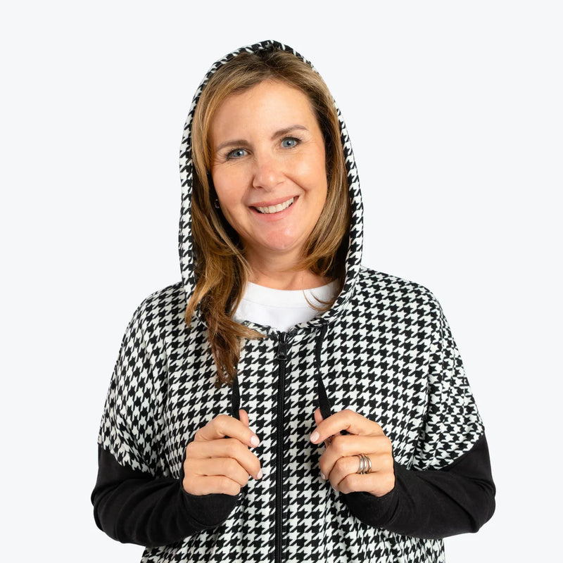 LUG - Bolero Brushed Sweater Knit Zip-Up