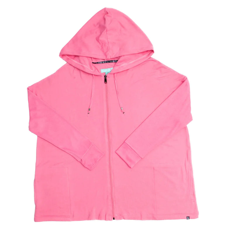 LUG - Bolero Brushed Sweater Knit Zip-Up