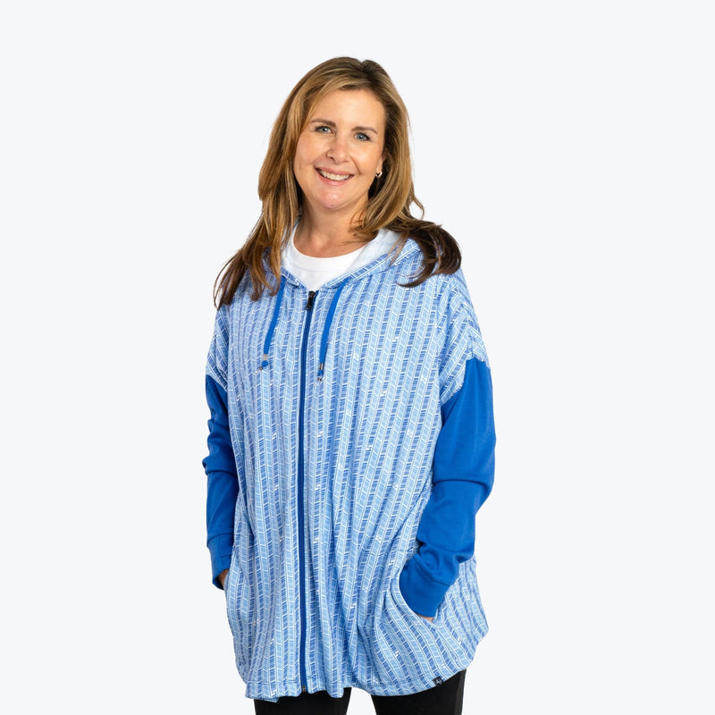 LUG - Bolero Brushed Sweater Knit Zip-Up