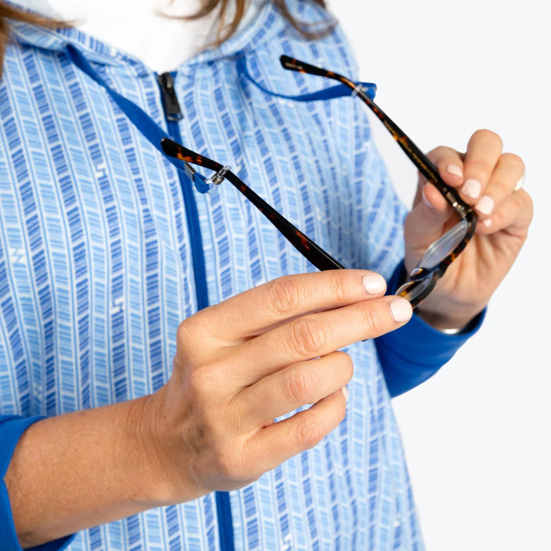 LUG - Bolero Brushed Sweater Knit Zip-Up