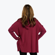LUG - Bolero Brushed Sweater Knit Zip-Up
