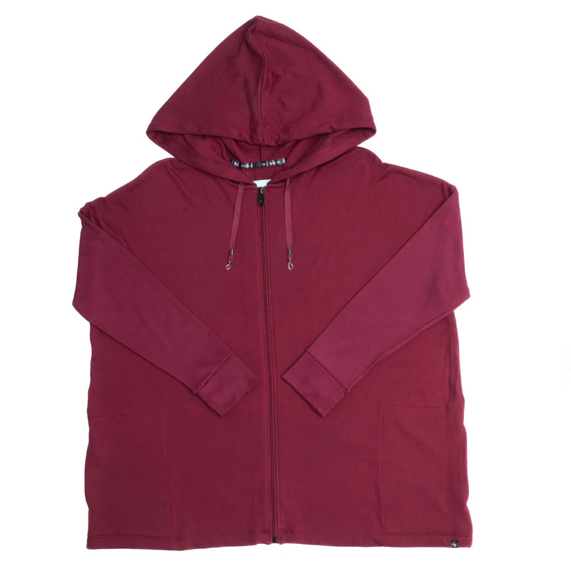 LUG - Bolero Brushed Sweater Knit Zip-Up