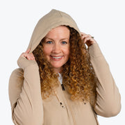 LUG - Bolero Brushed Sweater Knit Zip-Up