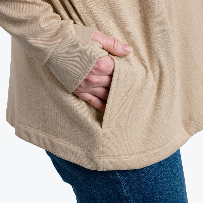 LUG - Bolero Brushed Sweater Knit Zip-Up