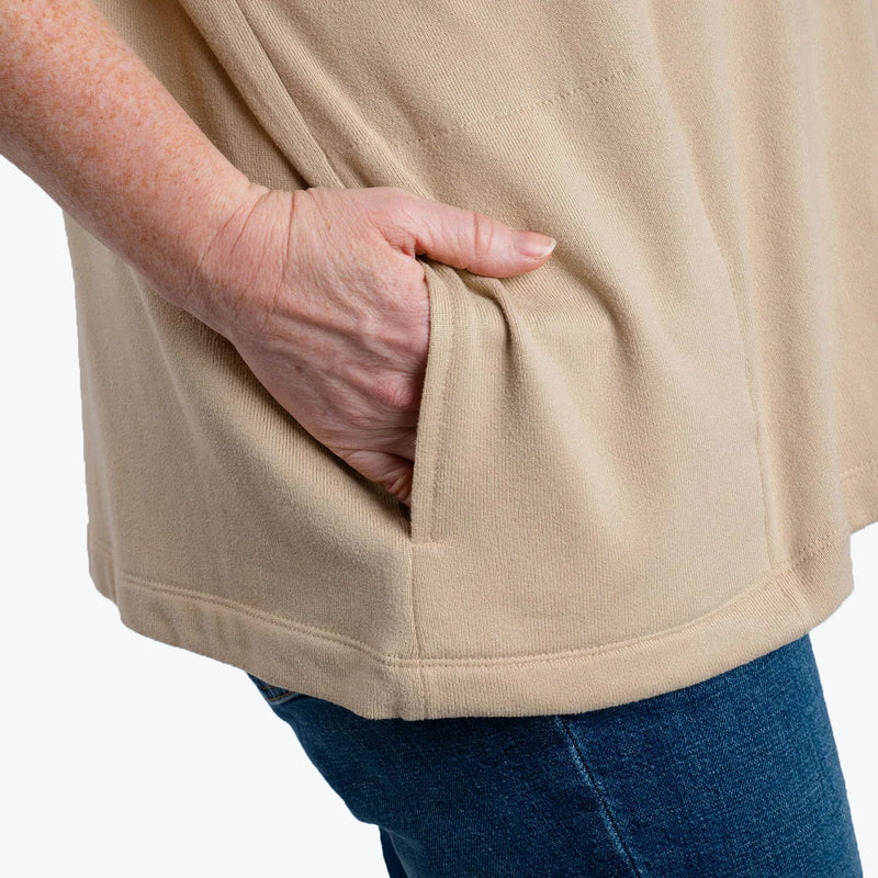 LUG - Bolero Brushed Sweater Knit Zip-Up