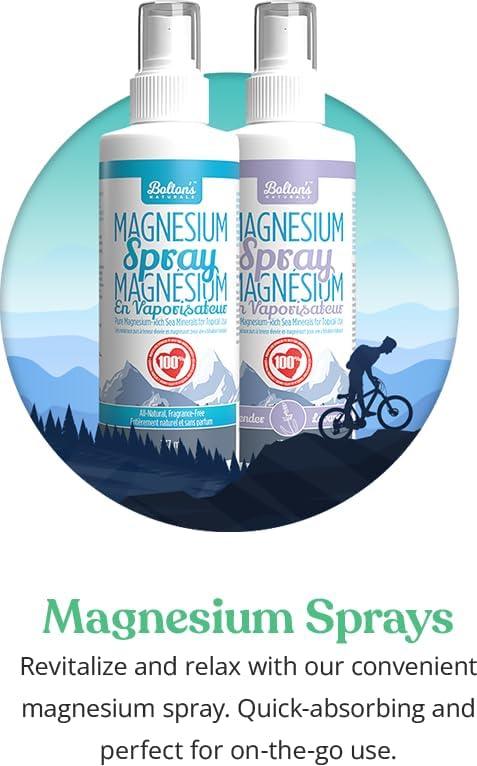 Bolton's Naturals - Mag Chloride Spray Lavender - Limolin 