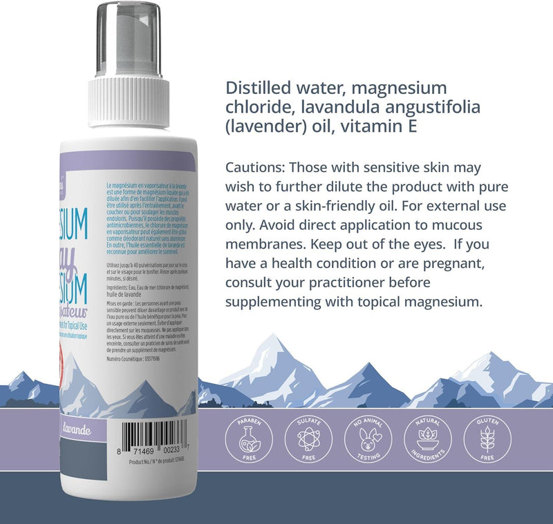 Bolton's Naturals - Mag Chloride Spray Lavender - Limolin 