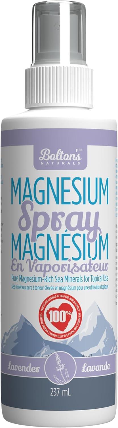 Bolton's Naturals - Mag Chloride Spray Lavender - Limolin 