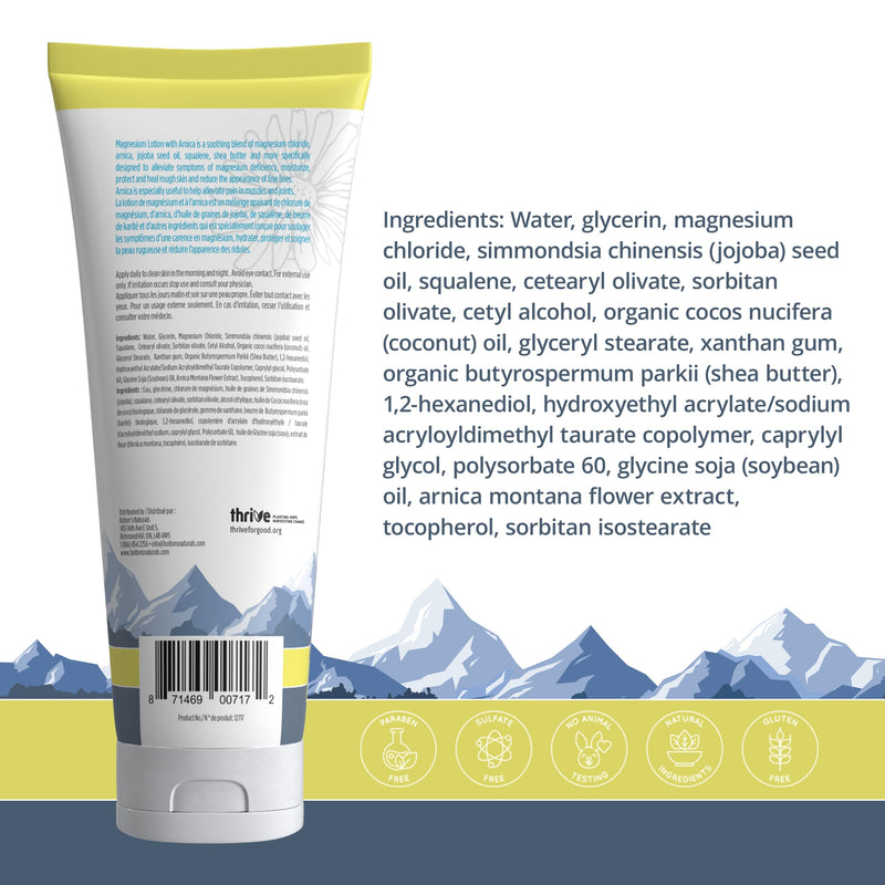 Bolton's Naturals - Magnesium W/Arnica Lotion 250ml - Limolin 