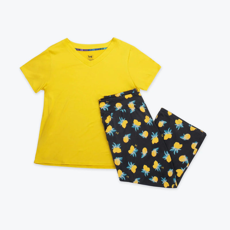 LUG - Boomerang Relaxed Tee & Cropped Pants Set