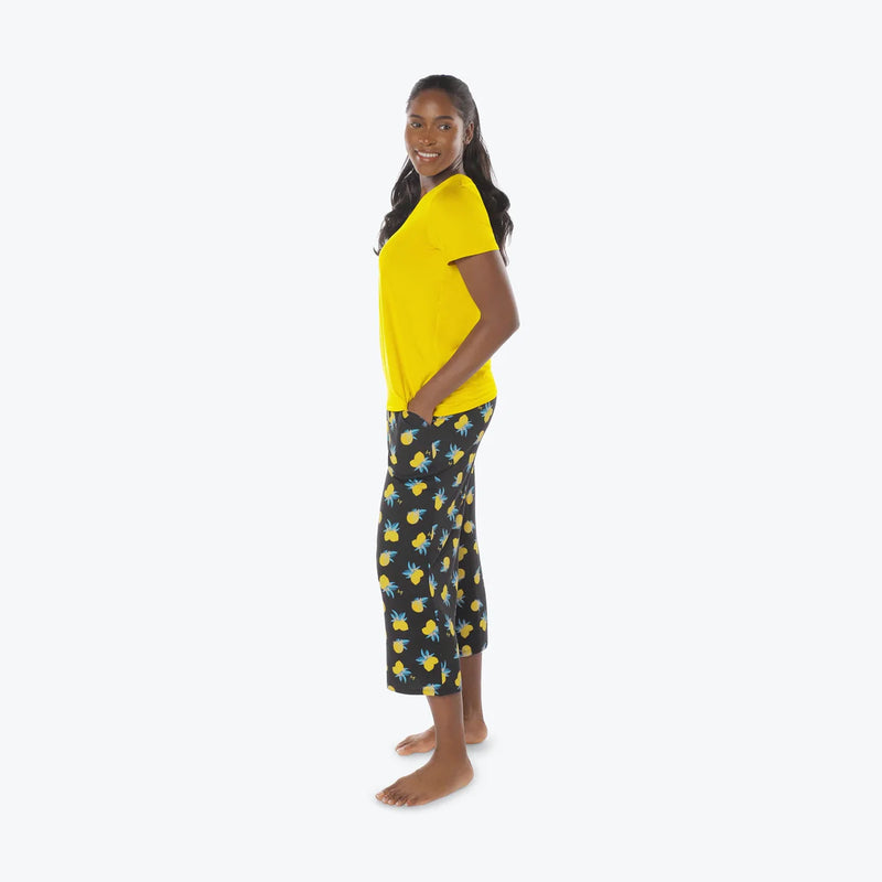 LUG - Boomerang Relaxed Tee & Cropped Pants Set