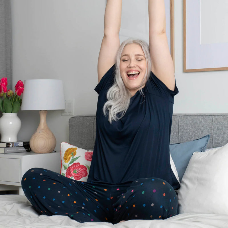 LUG - Boomerang Relaxed Tee & Cropped Pants Set