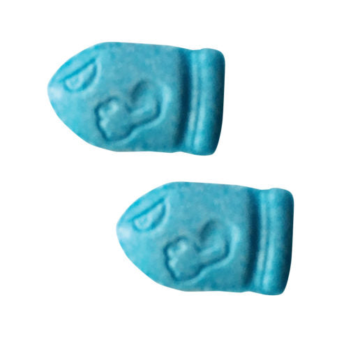 Boston America - NINTENDO - SUPER MARIO - BULLET - BLUE RASPBERRY SOURS CANDY - CDU - Limolin 
