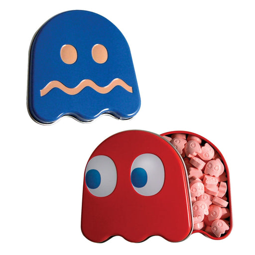 Boston America - PAC MAN-Ghost Sours - SOUR BLUE RASPBERRY CANDY TIN - Limolin 