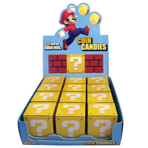 Boston America - Super Mario - Question Mark Coins - Strawberry Candy - Limolin 