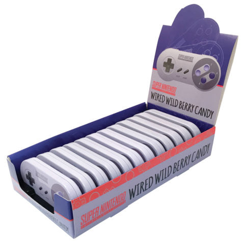 Boston America - Super Nintendo - Snes Controller - Wild Berry Candy Tin - Limolin 