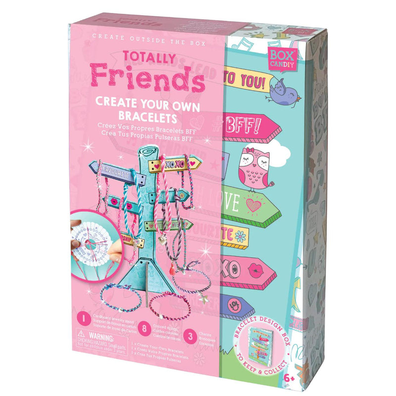 Box Candiy - Totally Friends - Bracelets Art Set - Limolin 
