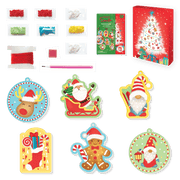 Box Candiy - Totally Santa - Christmas Ornaments Diamond Art Set - Limolin 