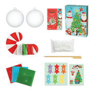 Box Candiy - Totally Santa - Christmas Tree Ornament Art Set - Limolin 