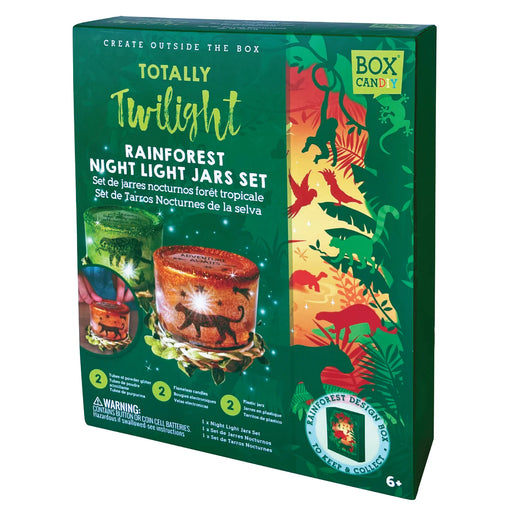 Box Candiy - Totally Twilight - Rainforest Night Light Jars Set - Limolin 