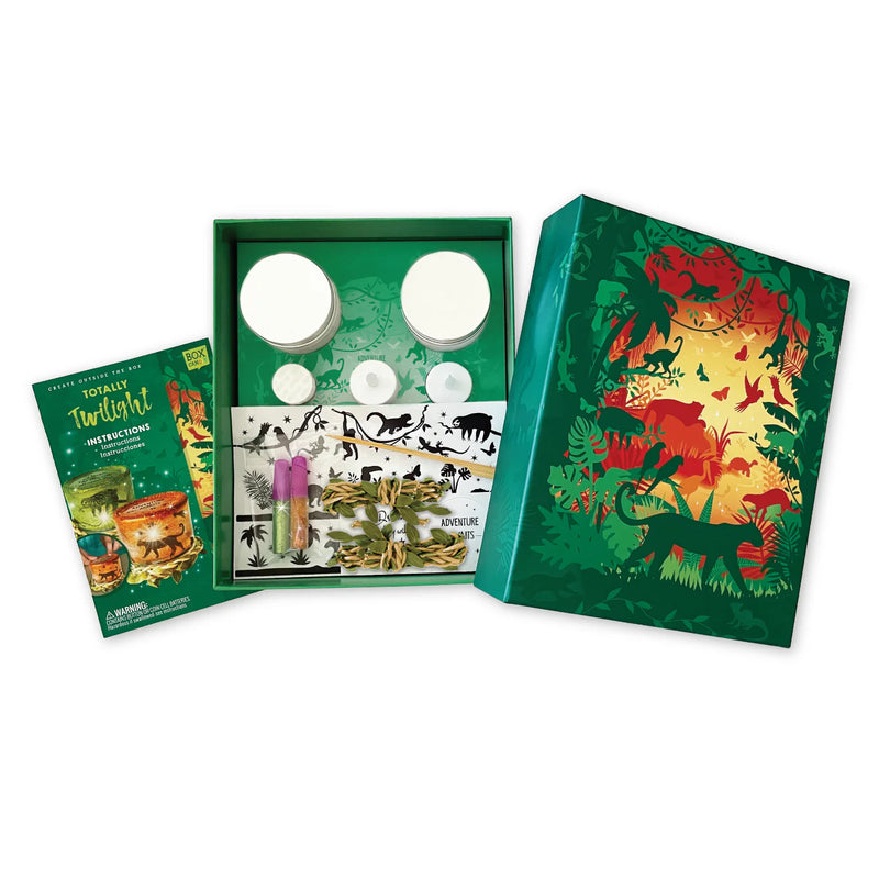 Box Candiy - Totally Twilight - Rainforest Night Light Jars Set - Limolin 