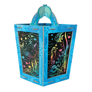 Box Candiy - Totally Twilight - Sea Life Lantern To Scratch Art Set - Limolin 
