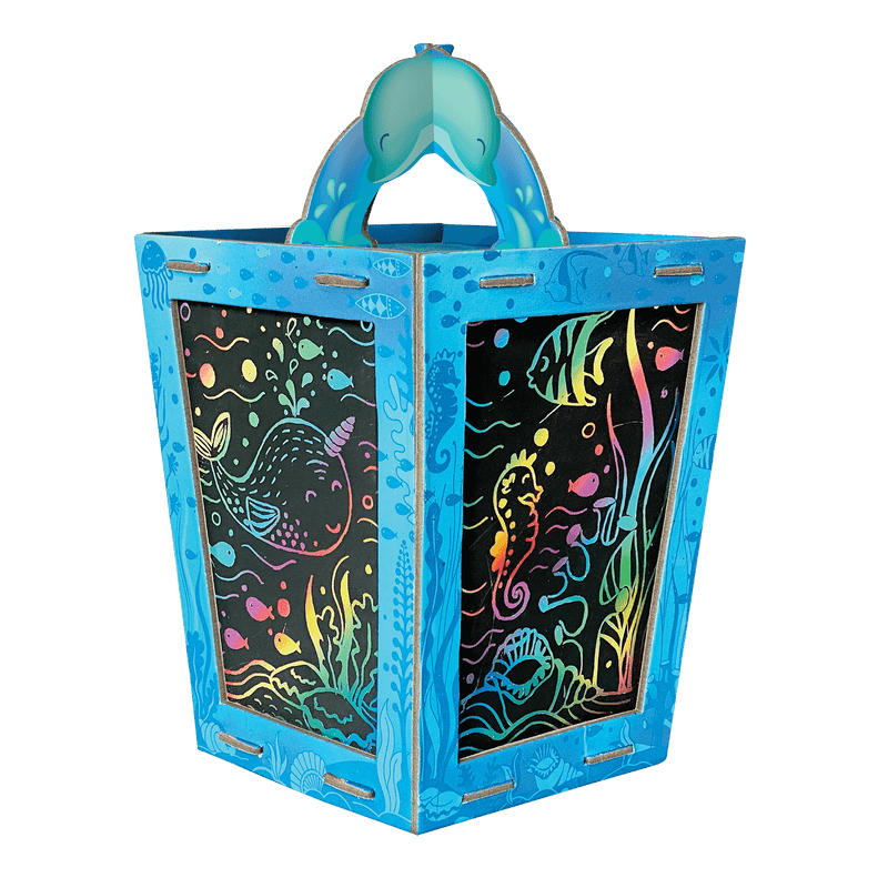 Box Candiy - Totally Twilight - Sea Life Lantern To Scratch Art Set - Limolin 