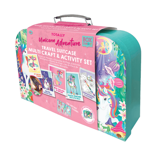 Box Candiy - Totally Unicorn Adventures - Travel Case Craft & Act Set - Limolin 
