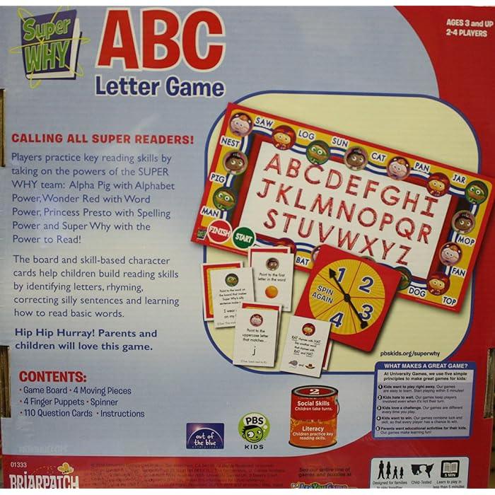 Brair Letters Briarpatch - Abc Letter - Game | Games & Toys — LIMOLIN