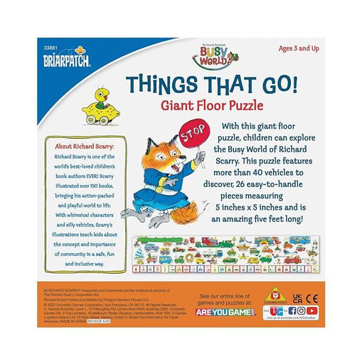 Briarpatch - Busy World - Things That Go! - Puzzle - Limolin 