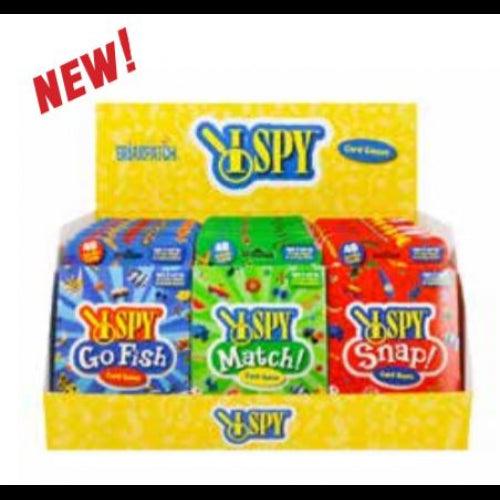Briarpatch - I Spy - 12Pc Cdu Assorted { Match! / Snap! / Go Fish! } - Limolin 