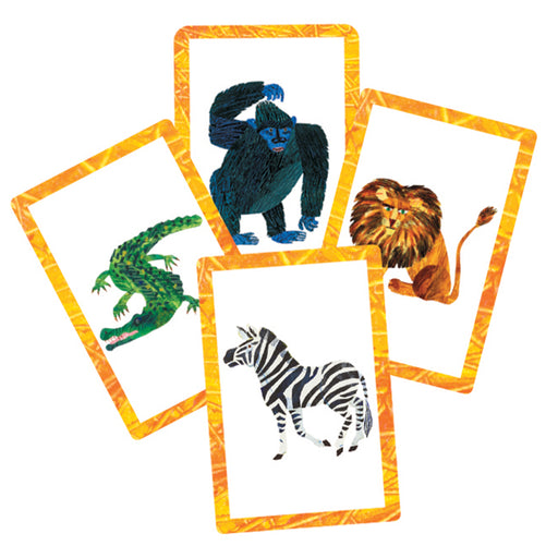 Briarpatch - World of Eric Carle - Animal Rummy - Card Game - Limolin 