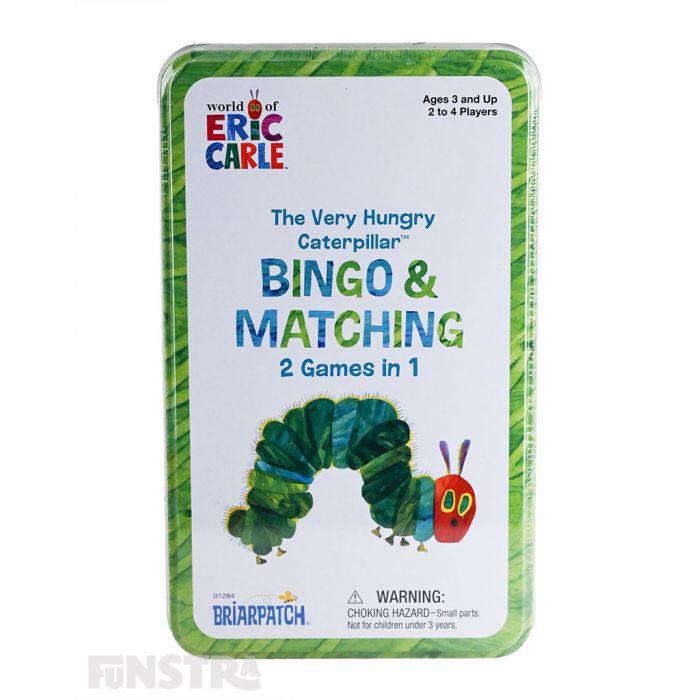 Briarpatch - World of Eric Carle - Bingo & Matching - Game ( Tin ) - Limolin 