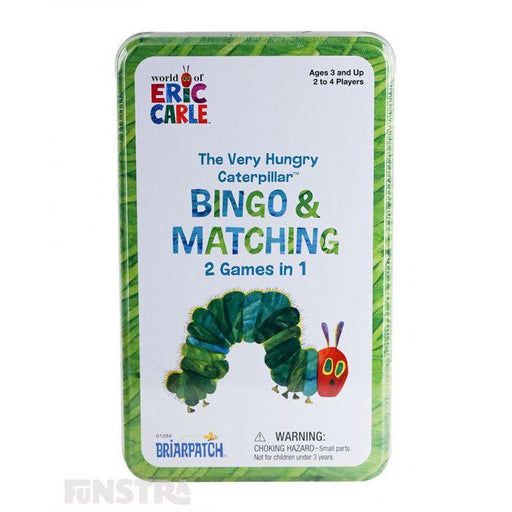 Briarpatch - World of Eric Carle - Bingo & Matching - Game ( Tin ) - Limolin 