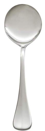 Browne - BISTRO Round Bowl Soup Spoon 6.8"/ 17.3cm, 18/0 SS, Mirror Finish - Limolin 