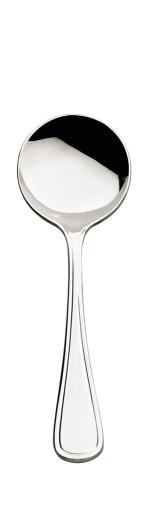 Browne - CONCERTO Round Soup Spoon, 7"/17.8cm, 18/10 SS, Mirror Finish - Limolin 