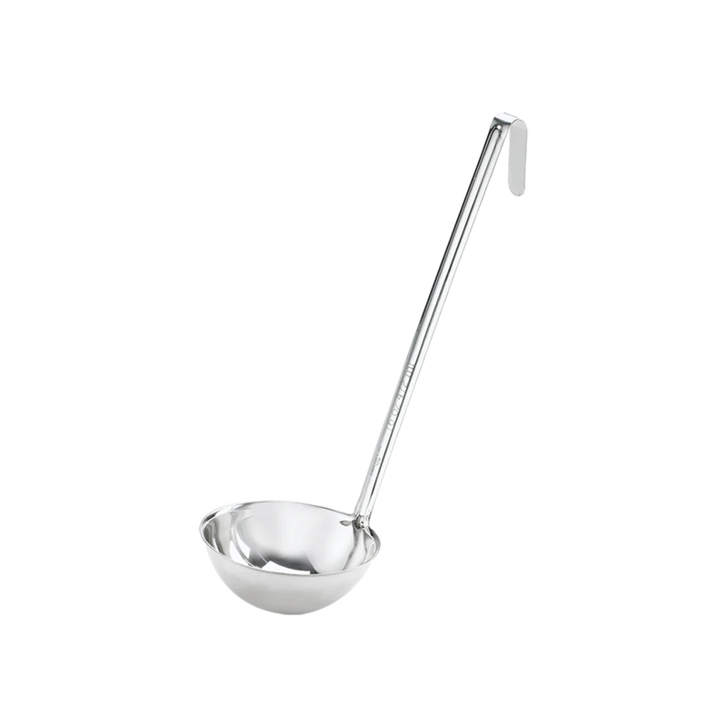 Browne - CONVENTIONAL Ladle, Two-Piece, 1oz/29ml, 10.5"/26.7cm, Heavy gauge, SS - Limolin 