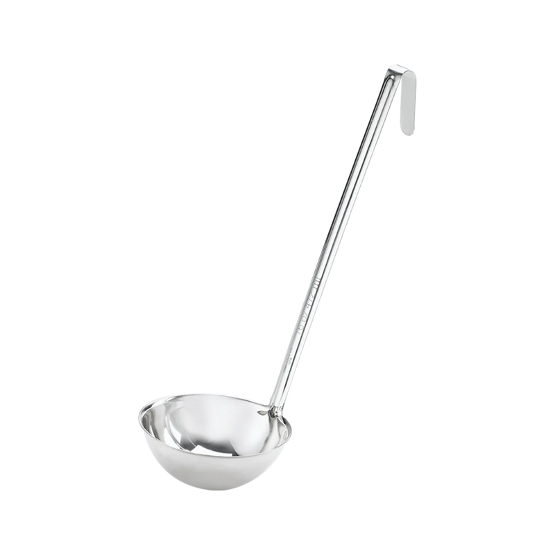 Browne - CONVENTIONAL Ladle, Two-Piece, 2oz/59ml, 10.8"/27.4cm, Heavy gauge, SS - Limolin 