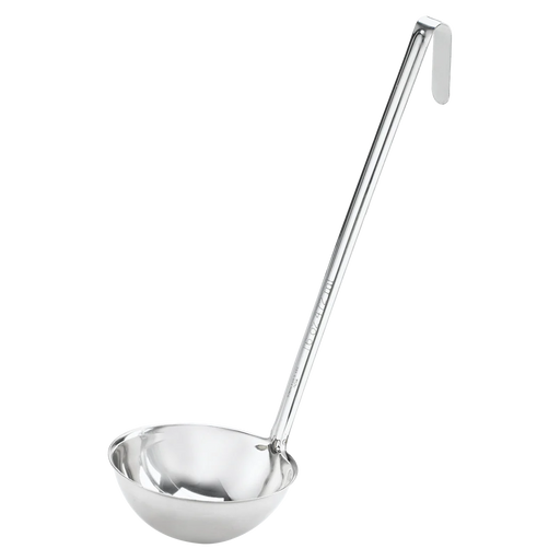 Browne - CONVENTIONAL Ladle, Two-Piece, 8oz/236ml, 12.8"/32.50cm, Heavy gauge, SS - Limolin 