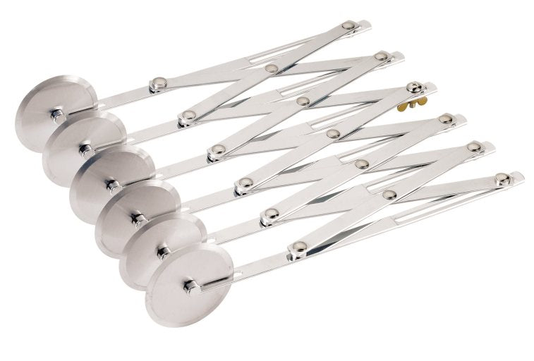 Browne - Dough Cutter, 6-Wheel , 2"/6.35cm, SS - Limolin 