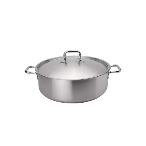 Browne - ELEMENTS Brazier with Cover - Stainless Steel, NSF Certified - Limolin 