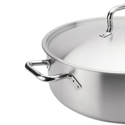 Browne - ELEMENTS Brazier with Cover - Stainless Steel, NSF Certified - Limolin 