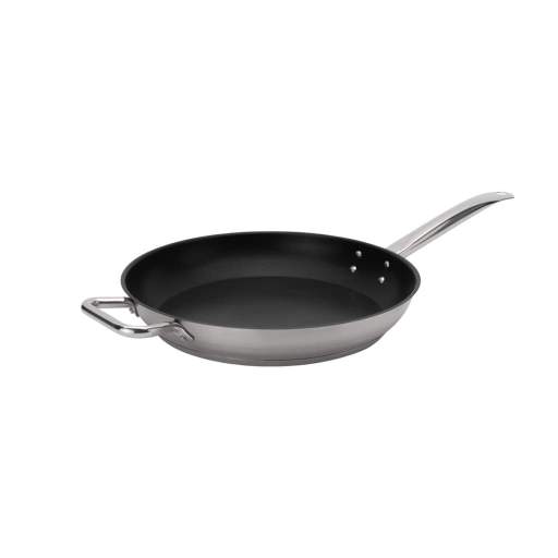 Browne - ELEMENTS Fry Pan, 12.5x2"/31.8x5.1cm, SS Non-Stick Excalibur NSF - Limolin 