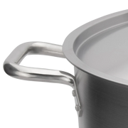 Browne - ELEMENTS Stock Pot, w/Cover, 16qt/15.L, 11x10"/ 28x25.4cm, SS, NSF - Limolin 