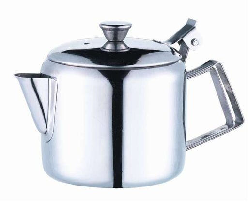 Browne - Economy Teapot, 12oz/355ml, 4x4"/10x10cm, SS - Limolin 